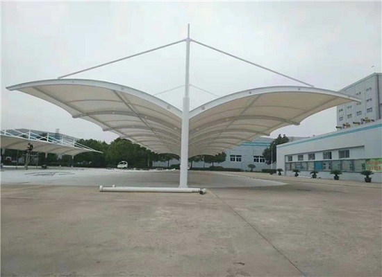 專業膜結構車棚_停車棚_汽車棚