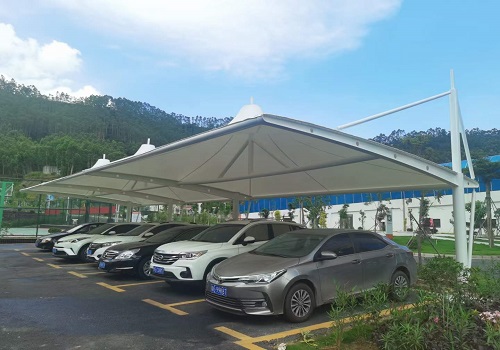 戶外_室外膜結構停車棚遮陽棚