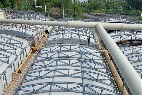 氟碳纖維反吊膜密封集氣罩