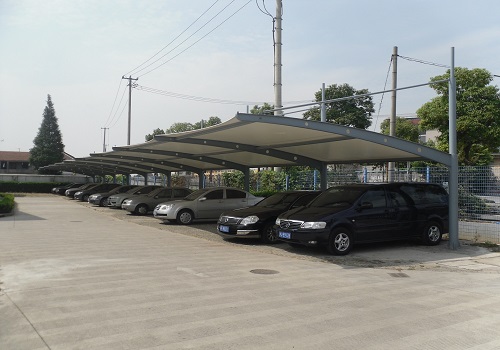 PVDF膜結構車棚